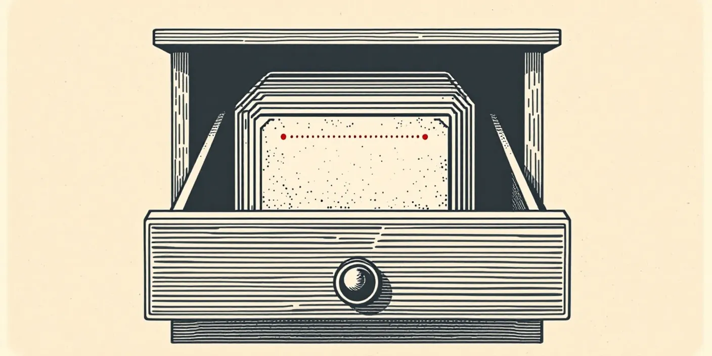 Vintage editorial illustration relating to the transparency sub-score